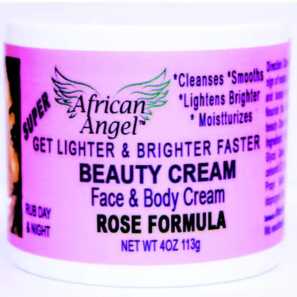 Africa Angel Inc Rose Formula Face and Body Beauty Cream