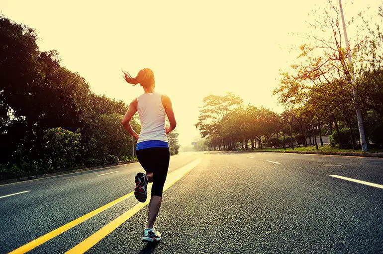 Picture of Woman Running