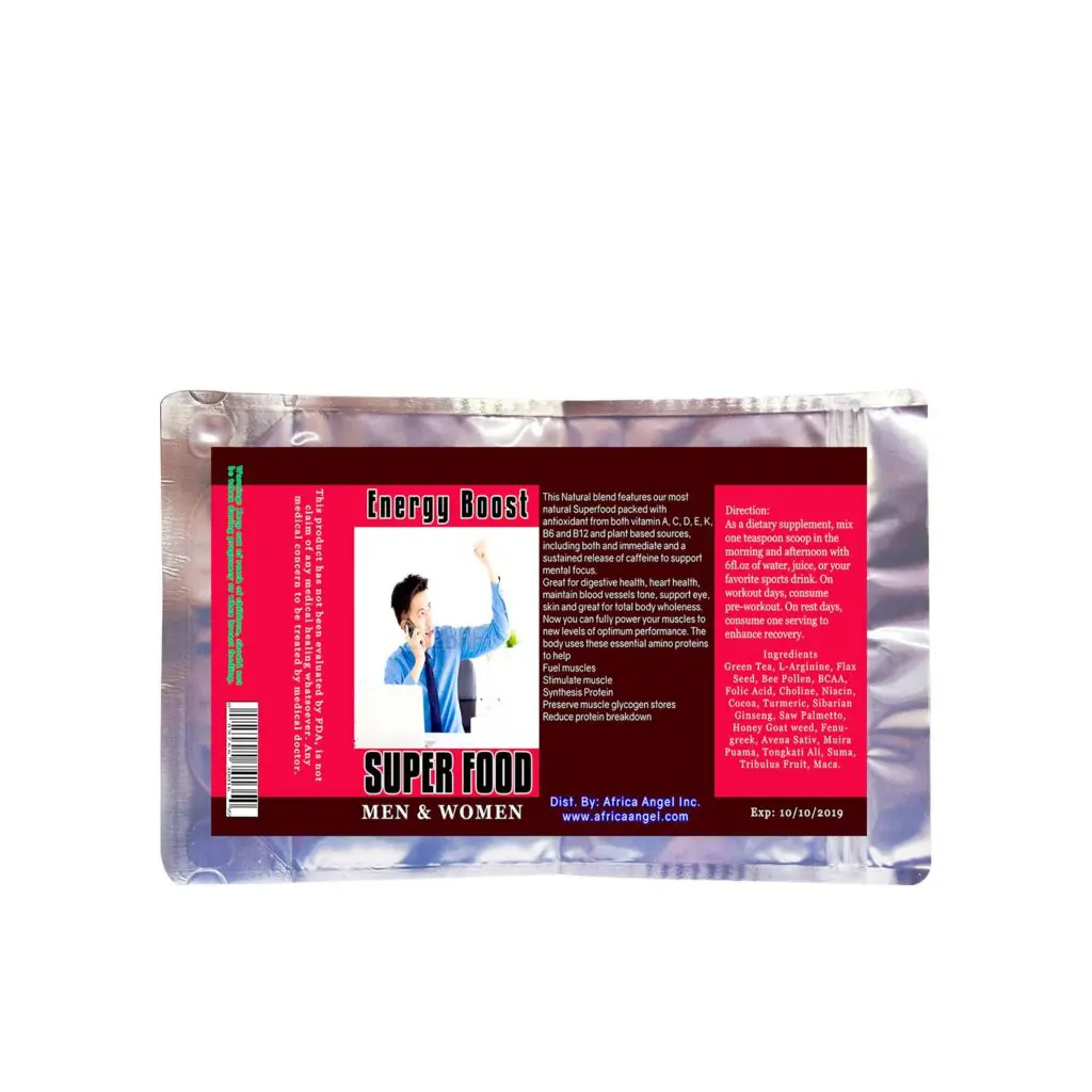Natural Energy Boost Superfood