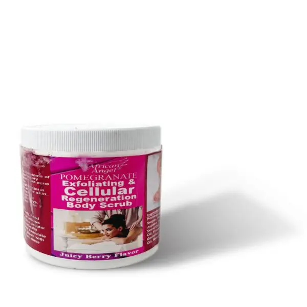 pomegranate exfoliating and cellular regeneration body scrub