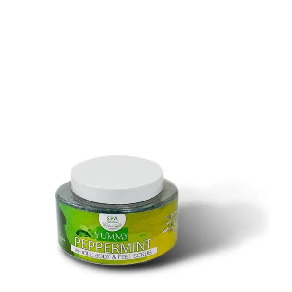 Yummy Peppermint Whole Body and Feet Scrub