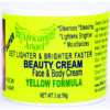Africa Angel Inc Yellow Formula Face and Body Beauty Cream