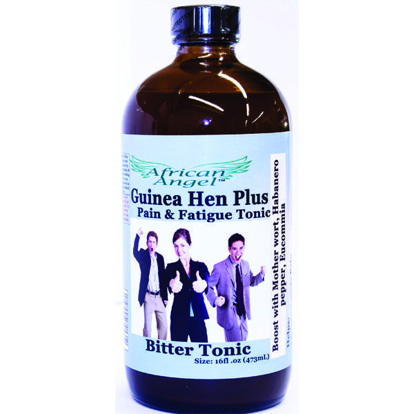 GUINEA HEN PLUS BITTER TONIC African Angel Inc