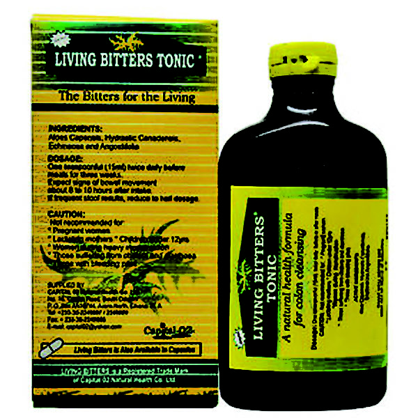 Natural Living Bitters tonic