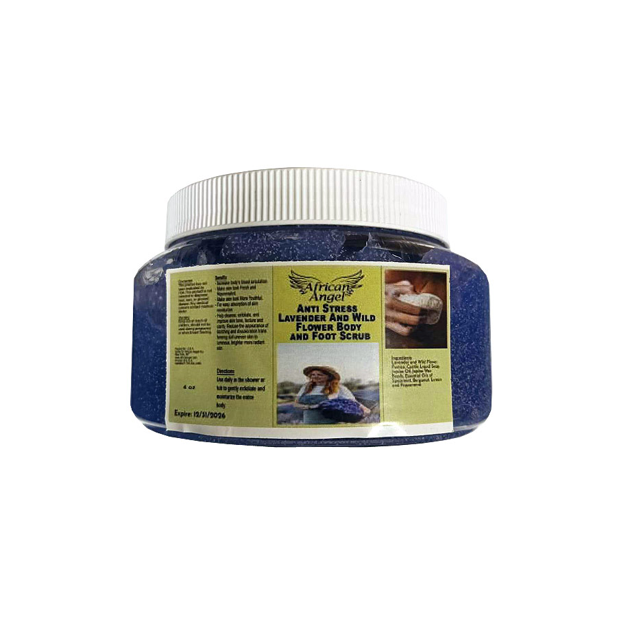 Anti Stress Lavender & Wild Flower Body & Foot Scrub