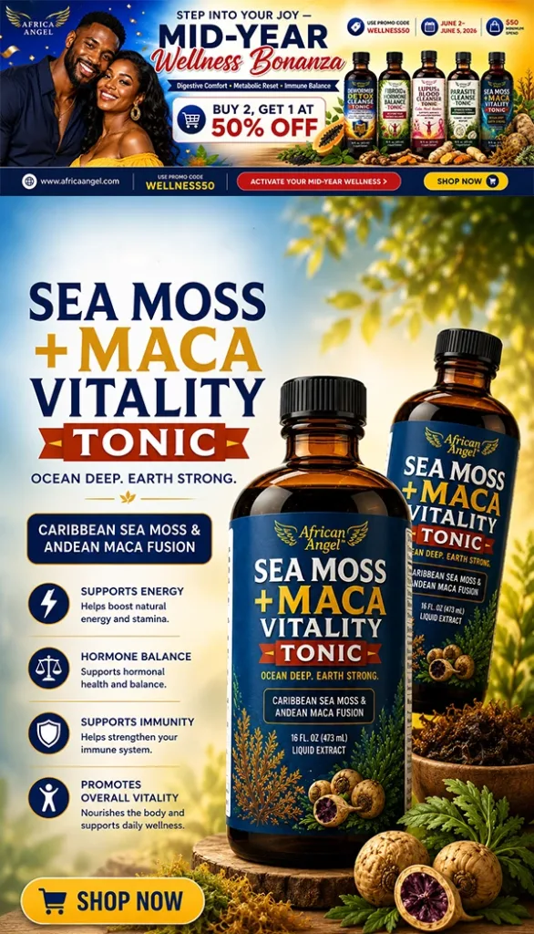 Sea Moss + Maca Vitality Tonic