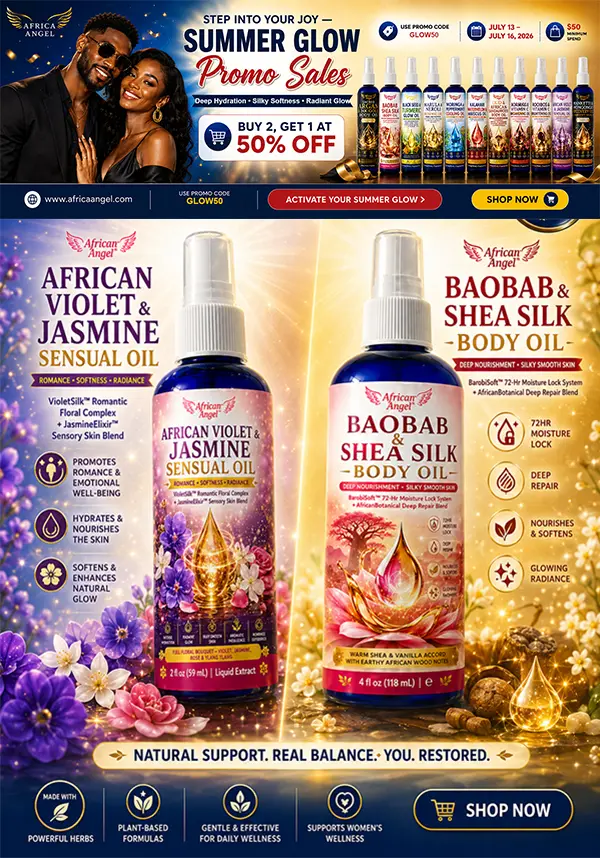 African Violet & Jasmine Sensual Oil