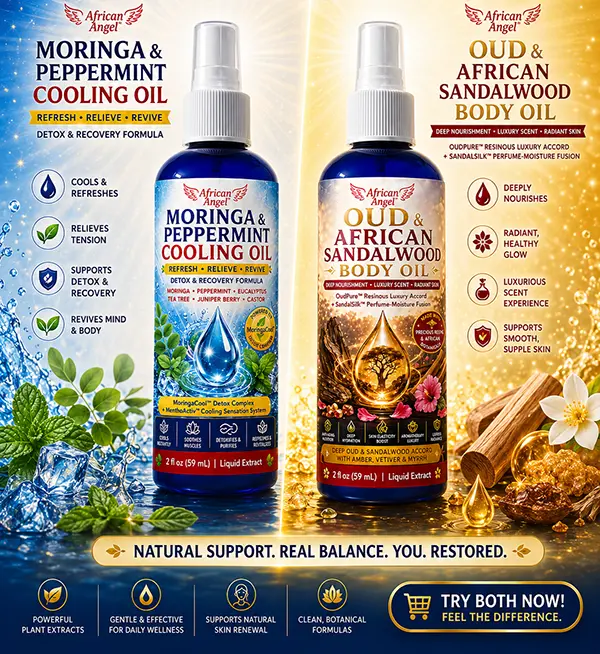 Moringa & Peppermint Cooling Oil