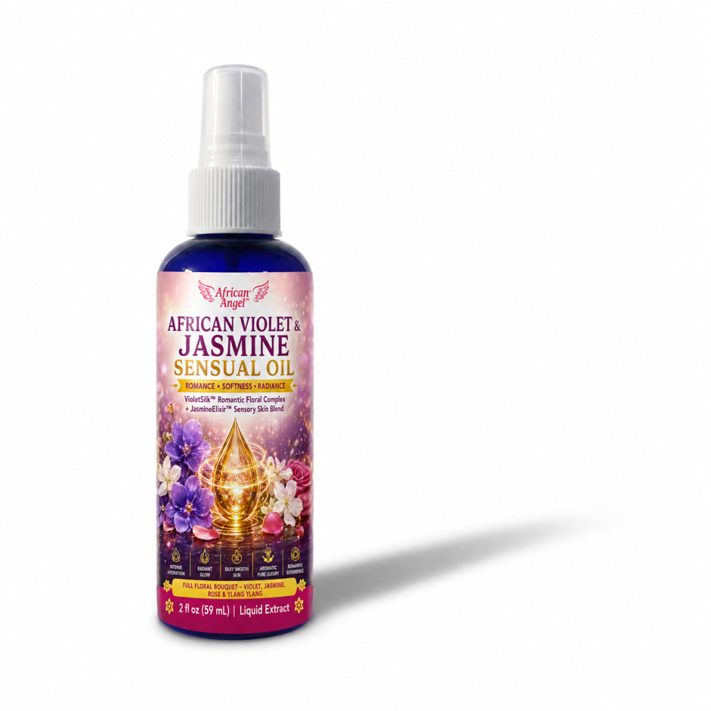 AfricaAngel African Violet and Jasmine Sensual Body Oil