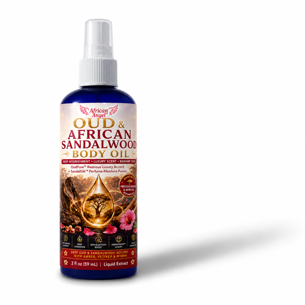 AfricaAngel Oud and African Sandalwood Body Oil